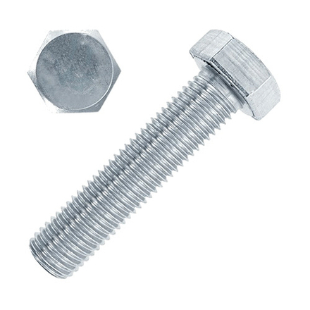 Болт под ключ 10х50 цинк полная резьба DIN933 (29 шт/кг)