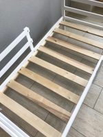 Кровать подростковая "Малютка Лайт" 160*80 см белый (СЧ)