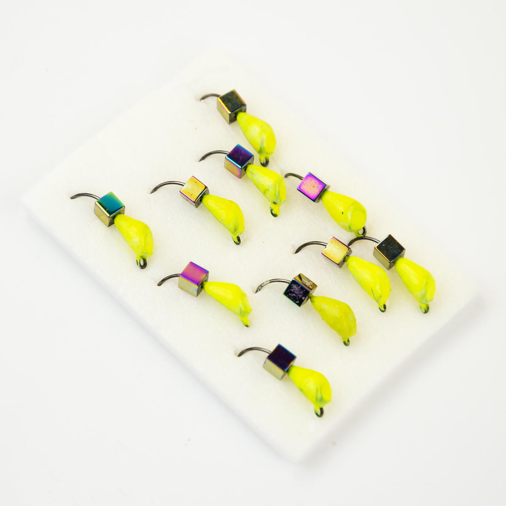 Мормышка "Копыто" с кубиком (4мм)