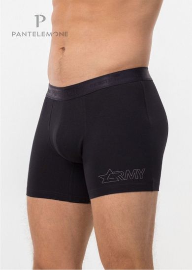 Трусы мужские боксеры удлинённые Pantelemone PMHL-1541, черный