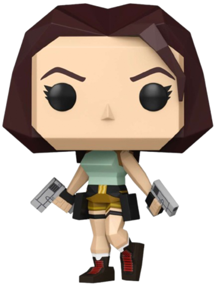 Фигурка Funko POP! Games Tomb Raider Lara Croft (Polygonal)