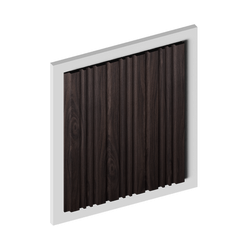 Стеновая панель HiWood декорированная, 270x12 см