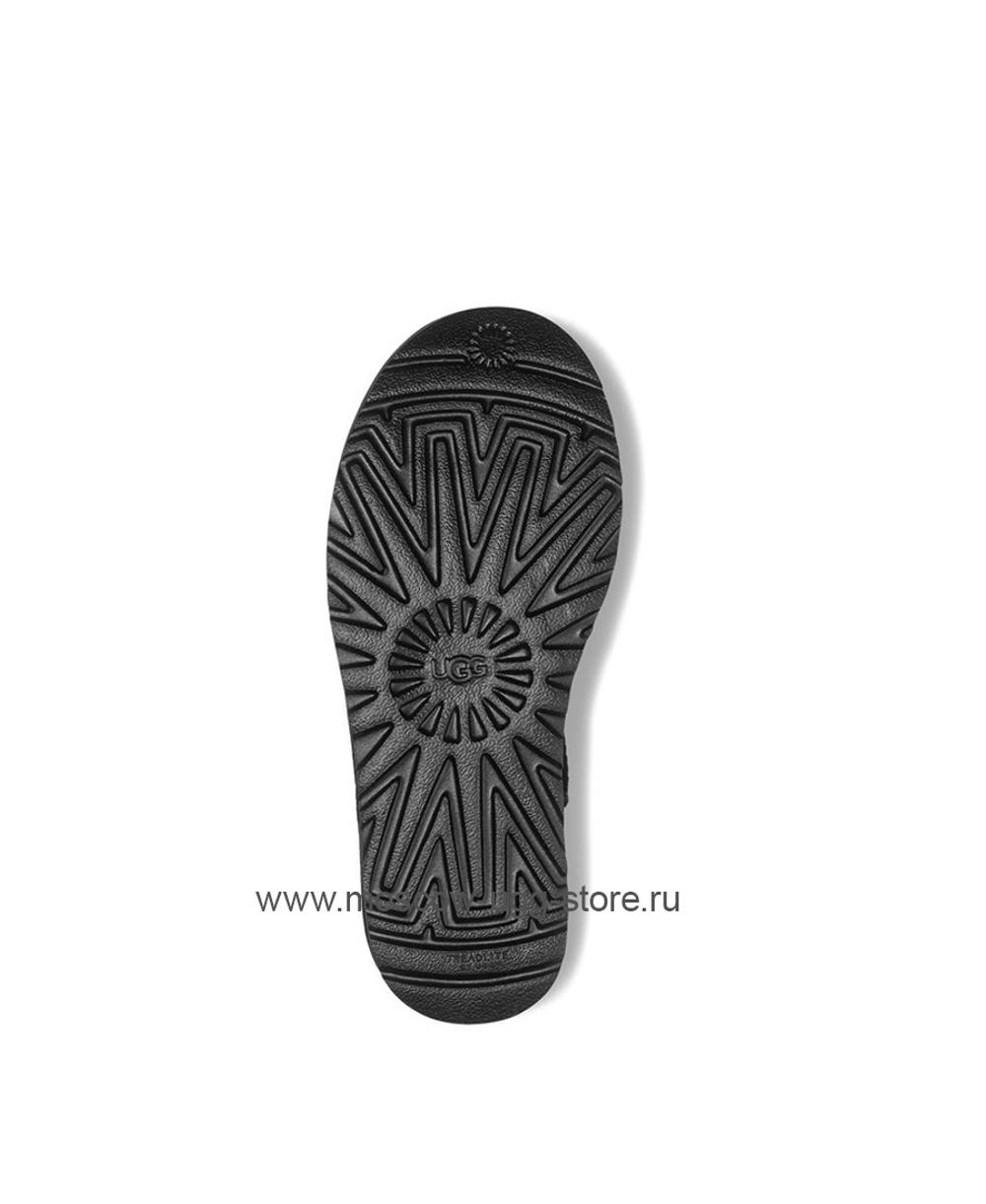 HAILEY FLUFF SLIPPERS - Black
