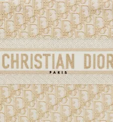Сумка женская Dior Book Tote, а золотой