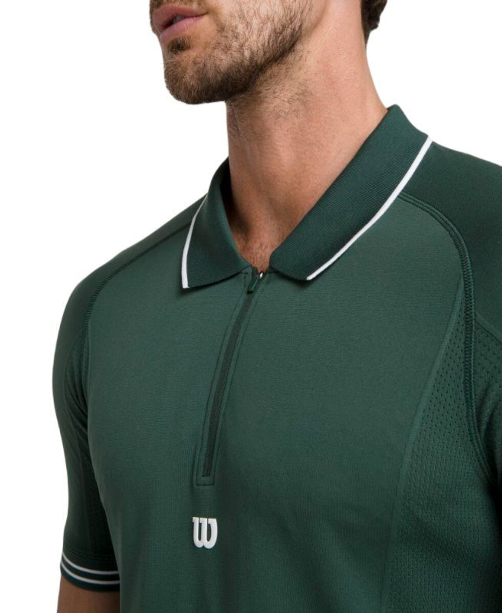 Мужское теннисное поло Wilson Series Seamless Polo - sycamore