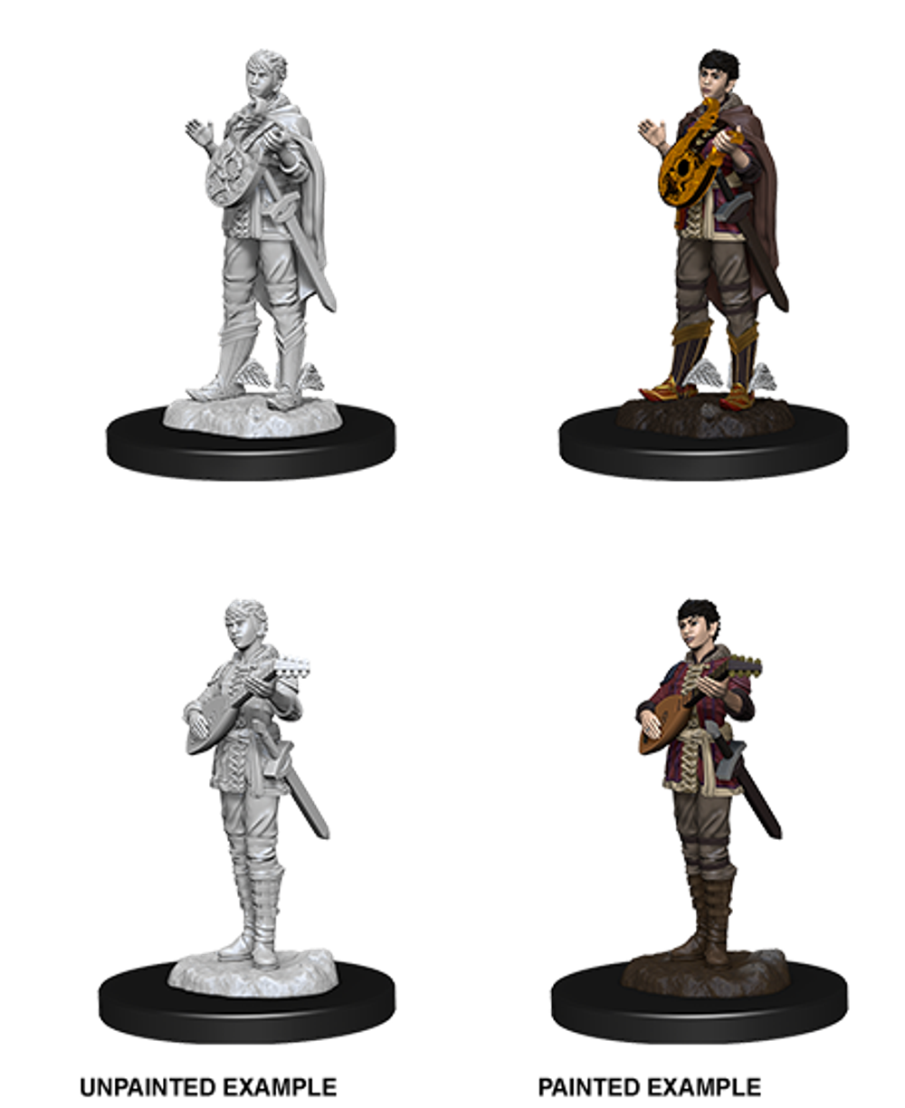 Female Half-Elf Bard / Полуэльфийки-барды