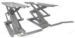 Подъемник ножничный короткий г/п 3000 кг напольный KRW3FS/220_grey