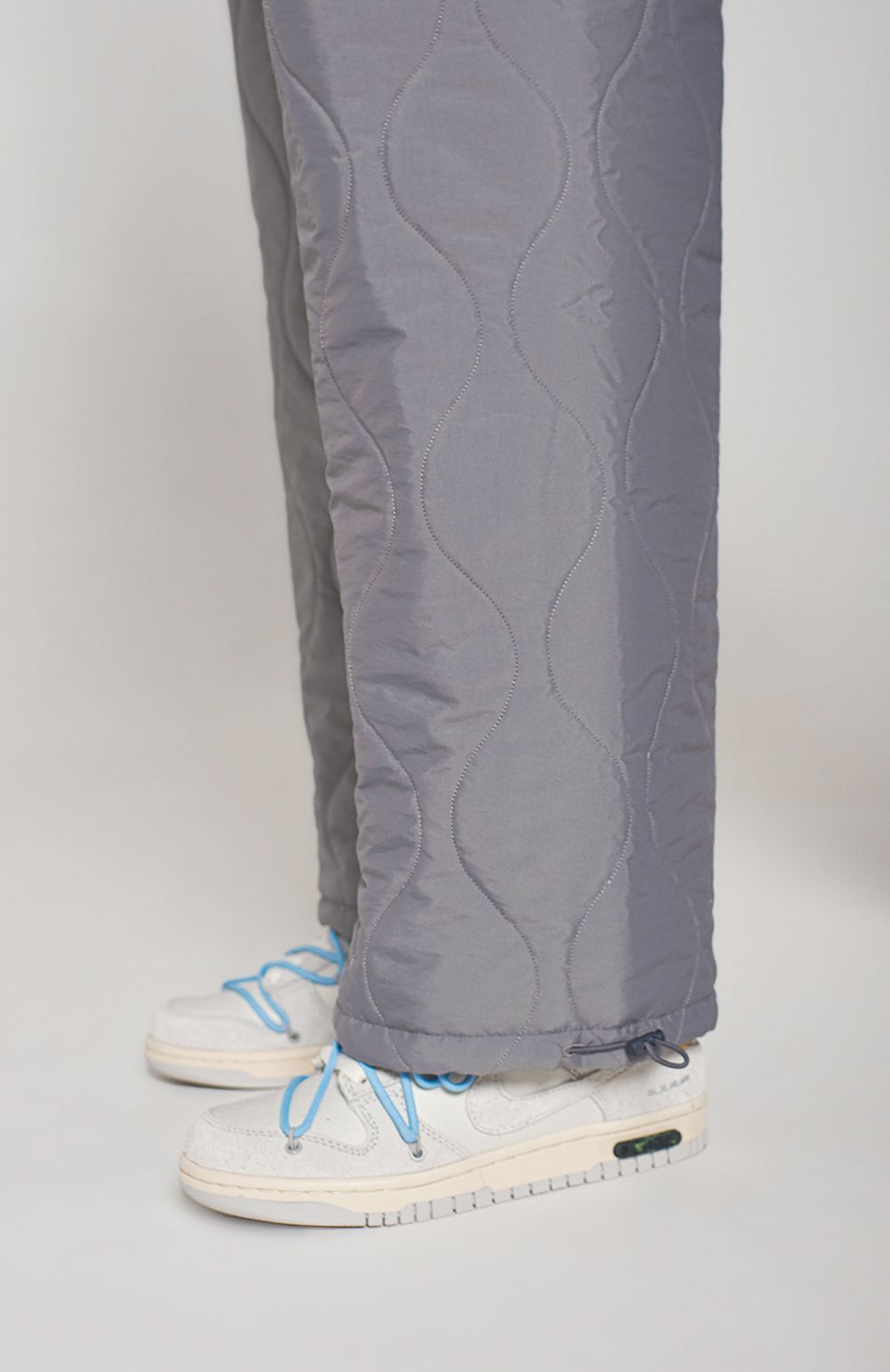 Брюки Alexandra Talalay стёганые AT019 серые