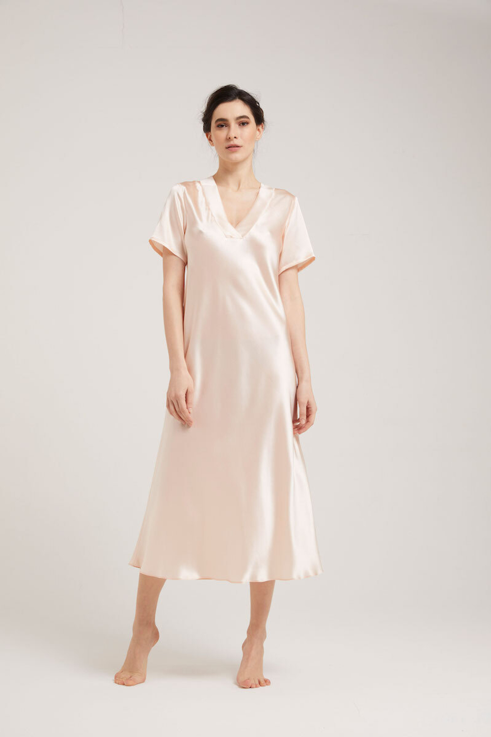 Сорочка Vivis Dorotea bullet сливочная