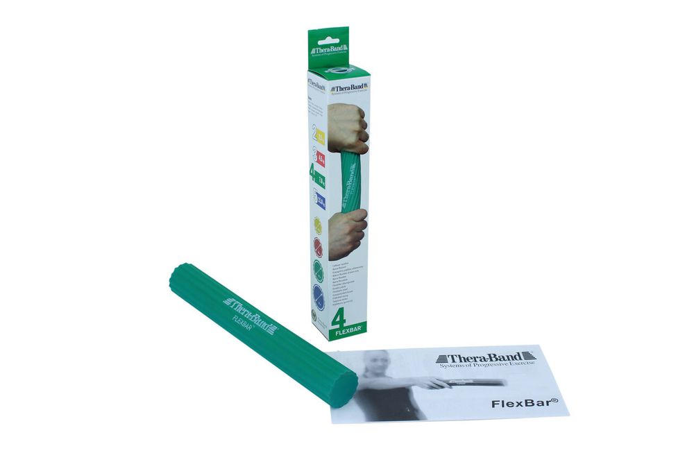 Thera-Band ФлексБар зеленый - средней жесткости