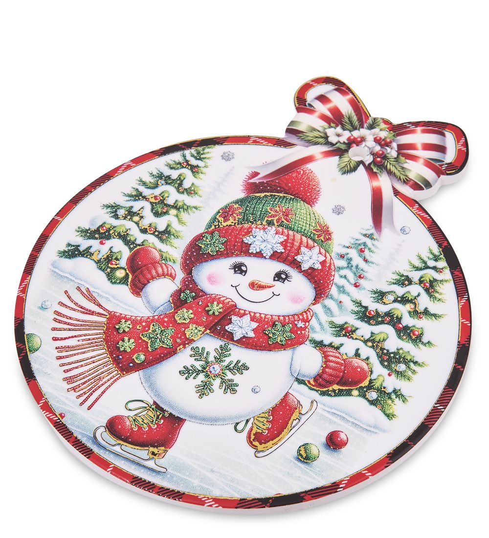 CT-10/1 Подставка под горячее «Снеговик»