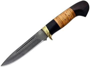 Нож ДЕМИДОВ (4452)б ручной работы Ножемир булатная сталь