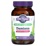 Oregon's Wild Harvest, Damiana, 90 веганских капсул (375 мг на капсулу)