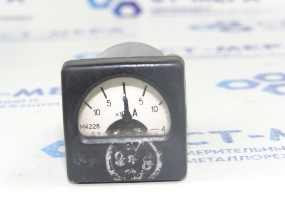 Микроамперметр М4228 (10-0-10) Х10мА