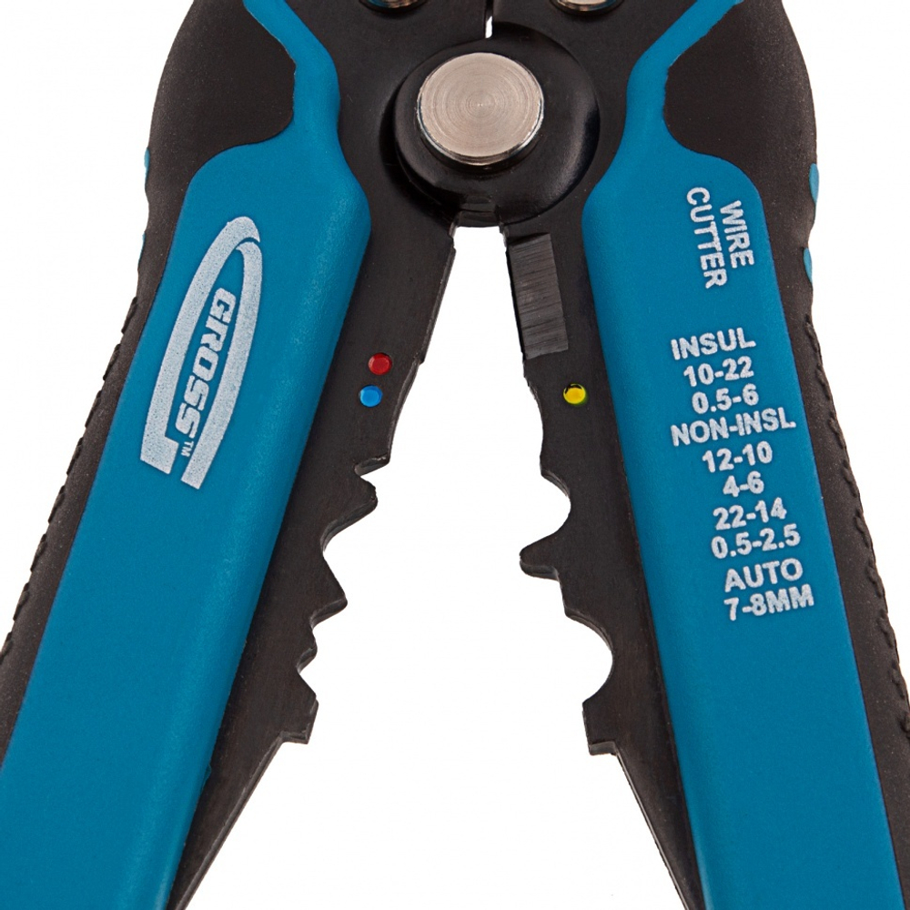 Щипцы для зачистки электропроводов, 0.05-8 кв.мм Gross