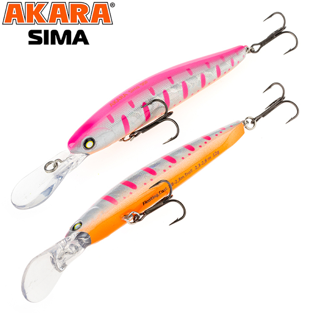 Воблер Akara Sima 90F 12 гр. (3/7 oz 3,5 in) A162