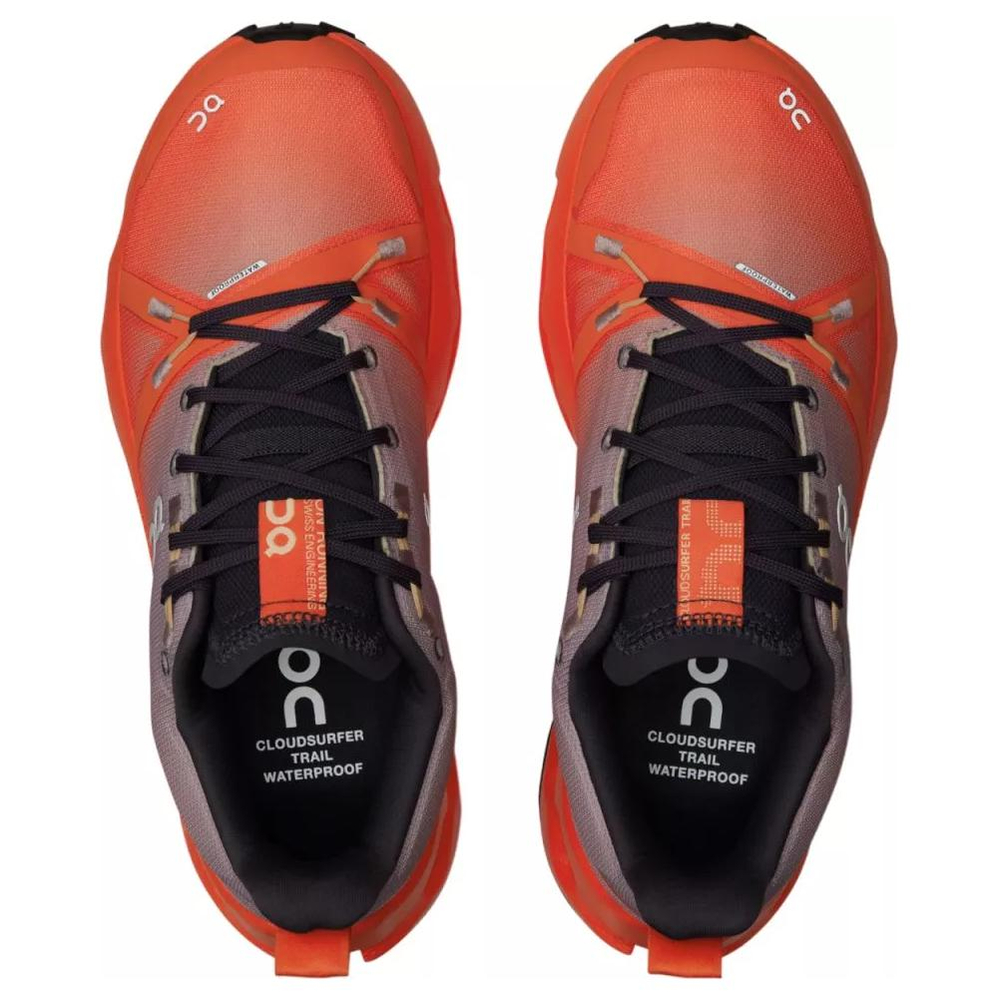 On Cloudsurfer Trail Waterproof Mauve Flame