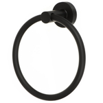 Держатель для полотенец, с кольцом, мет-л, чер, Y9-051