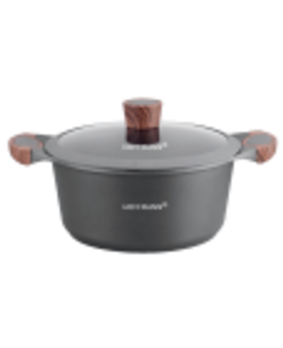 НМ 9420 кастрюля из литого алюм.серая, 2.4 л(20см). (6 шт.)