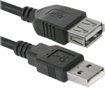 Defender USB02-10 USB2.0 AM-AF, 3.0м Кабель