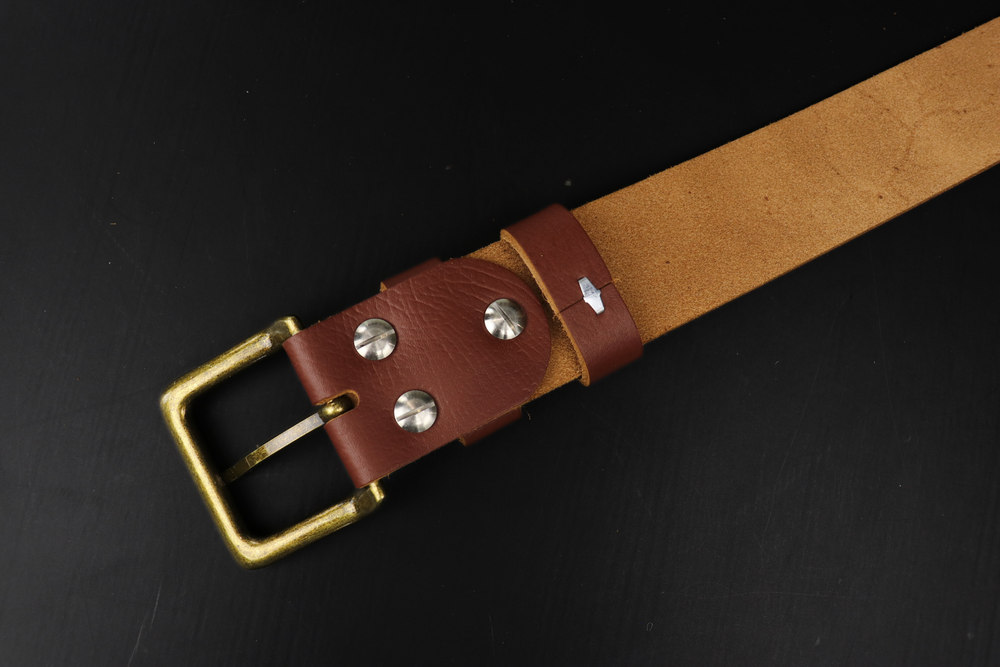 Ремень шоколад + Плита Слон 40мм