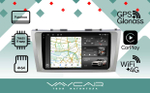Магнитола для Toyota Camry V40 2006-2011 - Vaycar VA77-1171-2K на Android 13, 8-ядер, 2K QLED, ТОП процессор, CarPlay,4G SIM-слот