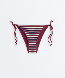 OYSHO Трусики-бикини на завязках, сливовый