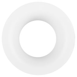 Светильник встраиваемый декоративный ЭРА KL93 WH под лампу MR16 GU5.3 белый пластиковый