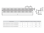 Профиль перфорированный Z-образный 25x30x2000 мм (2 мм) EKF