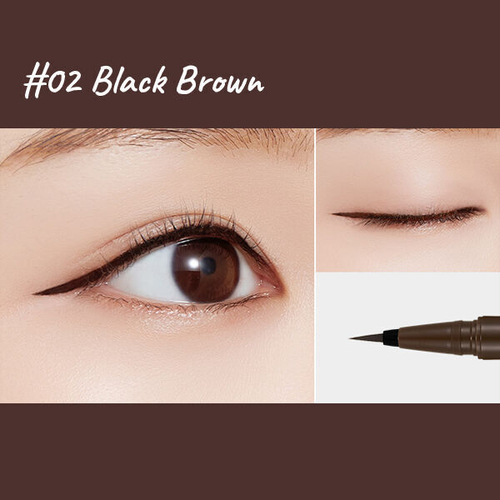 Жидкий лайнер для глаз A'Pieu Born To Be MadProof Liquid Liner #02 Black Brown, 0.6г