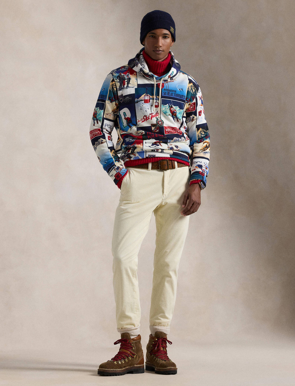 Худи VINTAGE POLO RALPH LAUREN - разноцветная(710952217)