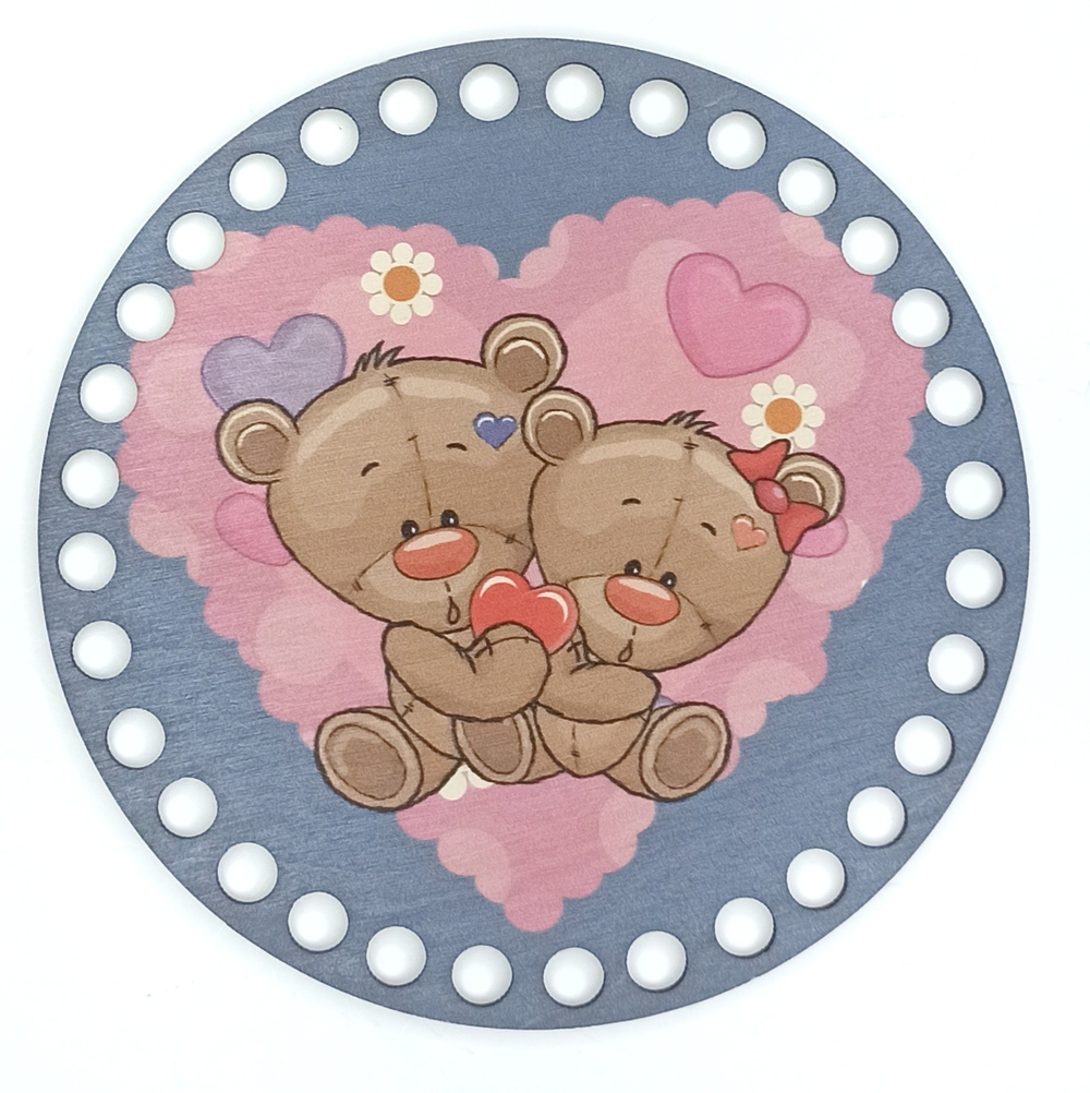 Донышко Принт Детское 15см Дизайн в ассортименте