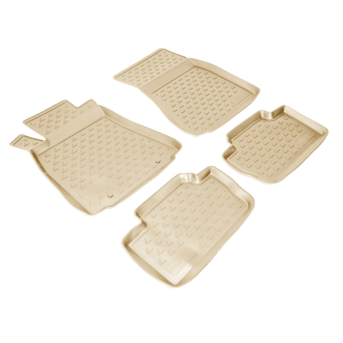 Ковры в салон Norplast/Unidec для Lexus IS в кузове XE2 (2005-)Полиуретан,Бежевый, арт.NPL-Po-47-20-B