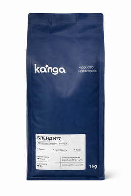 KANGA Бленд №7, кофе в зернах, 1000 г