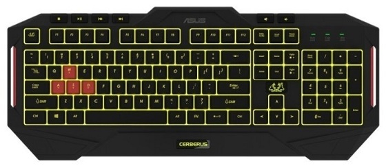 Клавитура Asus Cerberus MKII чёрная