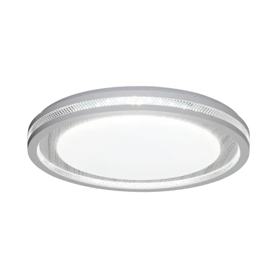 7681/EL COLOR SN 164 Светильник пластик/сер под дер LED 70Вт 3000-6000K D480 IP43 пульт ДУ MAVI WOOD