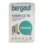 Клей для плитки Бергауф Mosaik для бассейна С2ТЕ 25 кг
