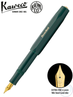Перьевая ручка Kaweco CLASSIC SPORT Green EF (10000487) 0.5 мм, зеленый корпус