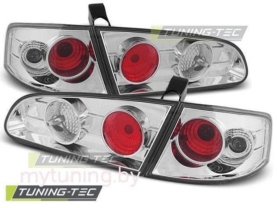 Задние фонари Seat Ibiza 3 chrome