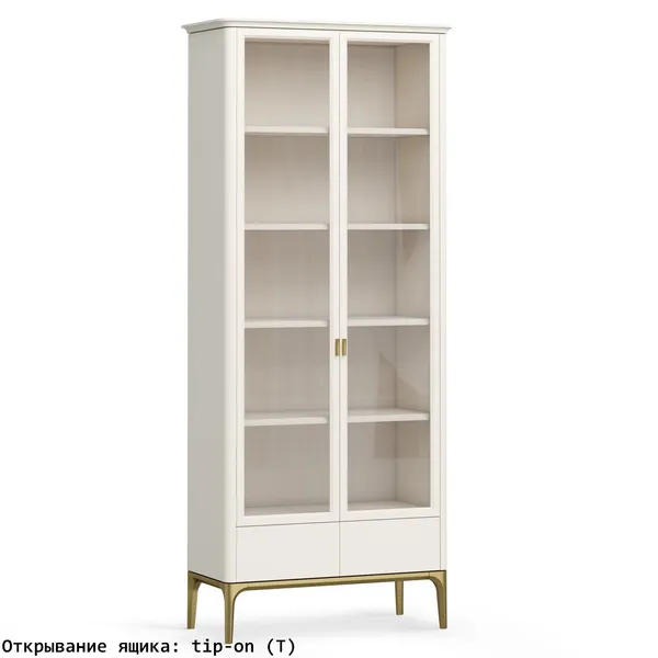 Шкаф книжный 2 ящика Alte