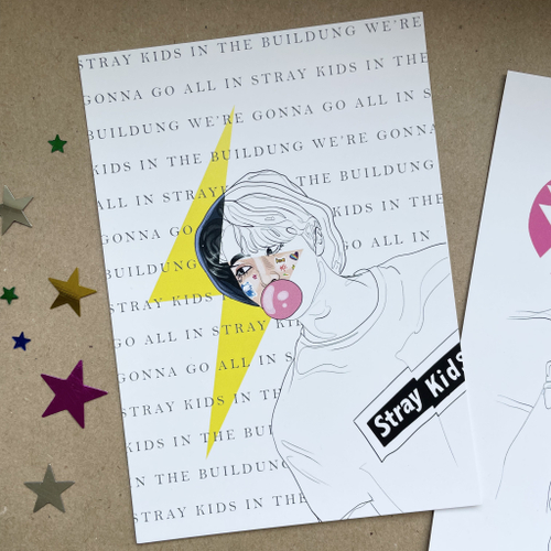Открытка / princess_di / STRAY KIDS / "all in"