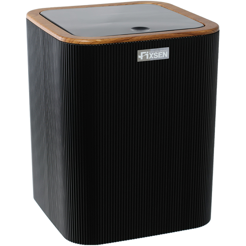 Ведро Fixsen Black Wood, Черный (FX-401-6)