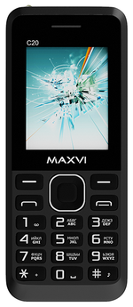 Сотовый телефон Maxvi C20 Black