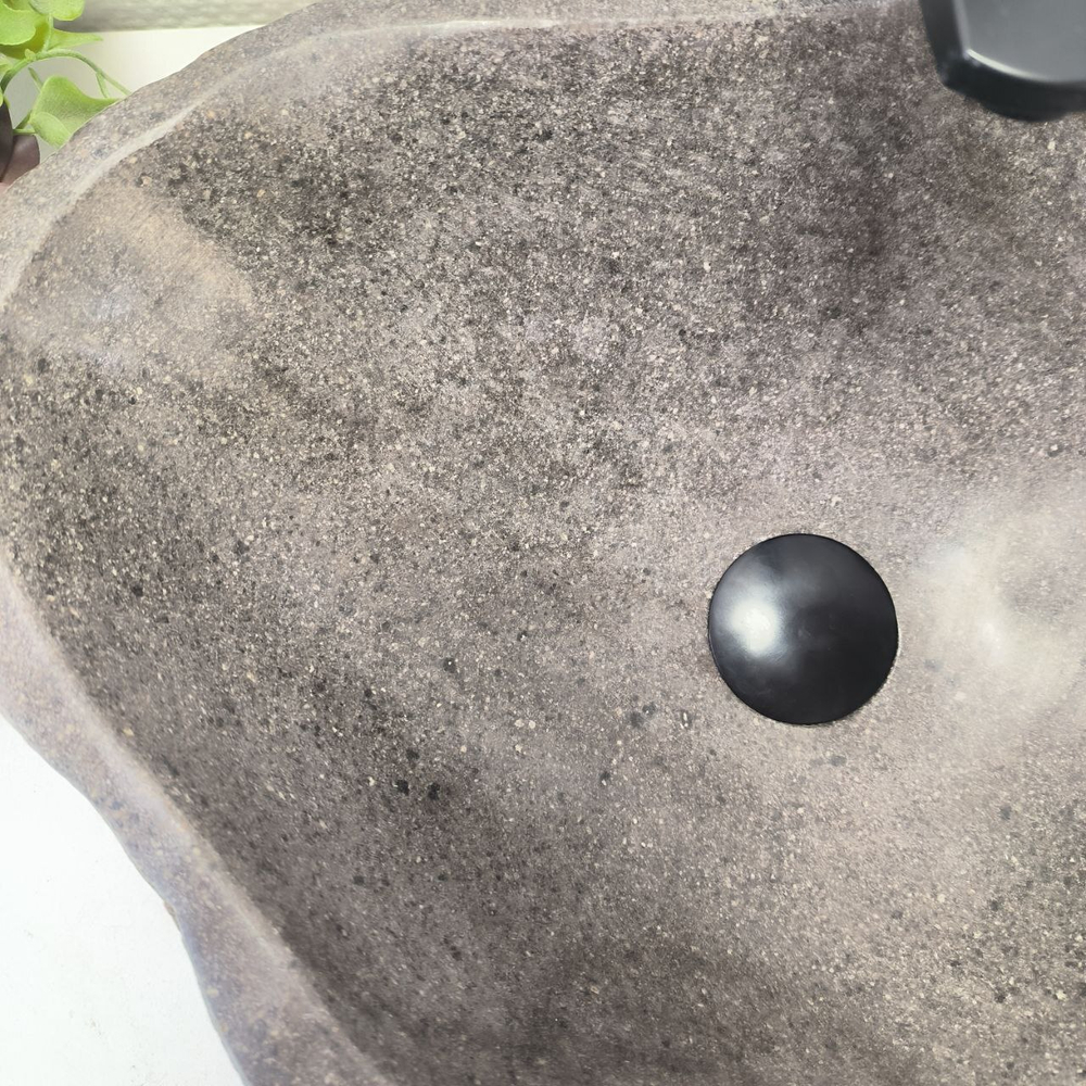 Раковина из речного камня RS-63467 (49*36*15) 0122