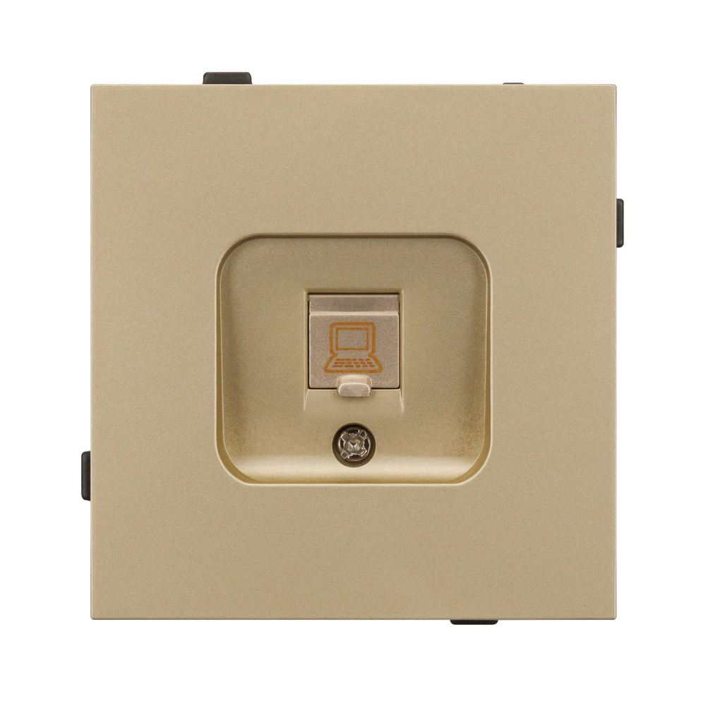 Механизм компьютерной розетки SCT-TENDO-MPC1-SFPL-GD (RJ-45, CAT6) (Arlight, -) 054592