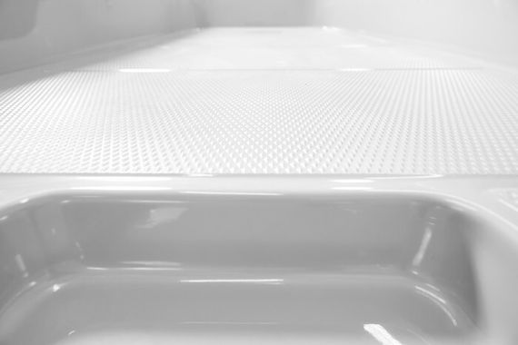 Надувная лодка RIB RiverBoats RB-430 со встроенным рундуком