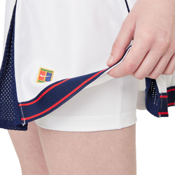 Теннисная юбка Nike Court Dri-Fit Slam W - white/university red/binary blue