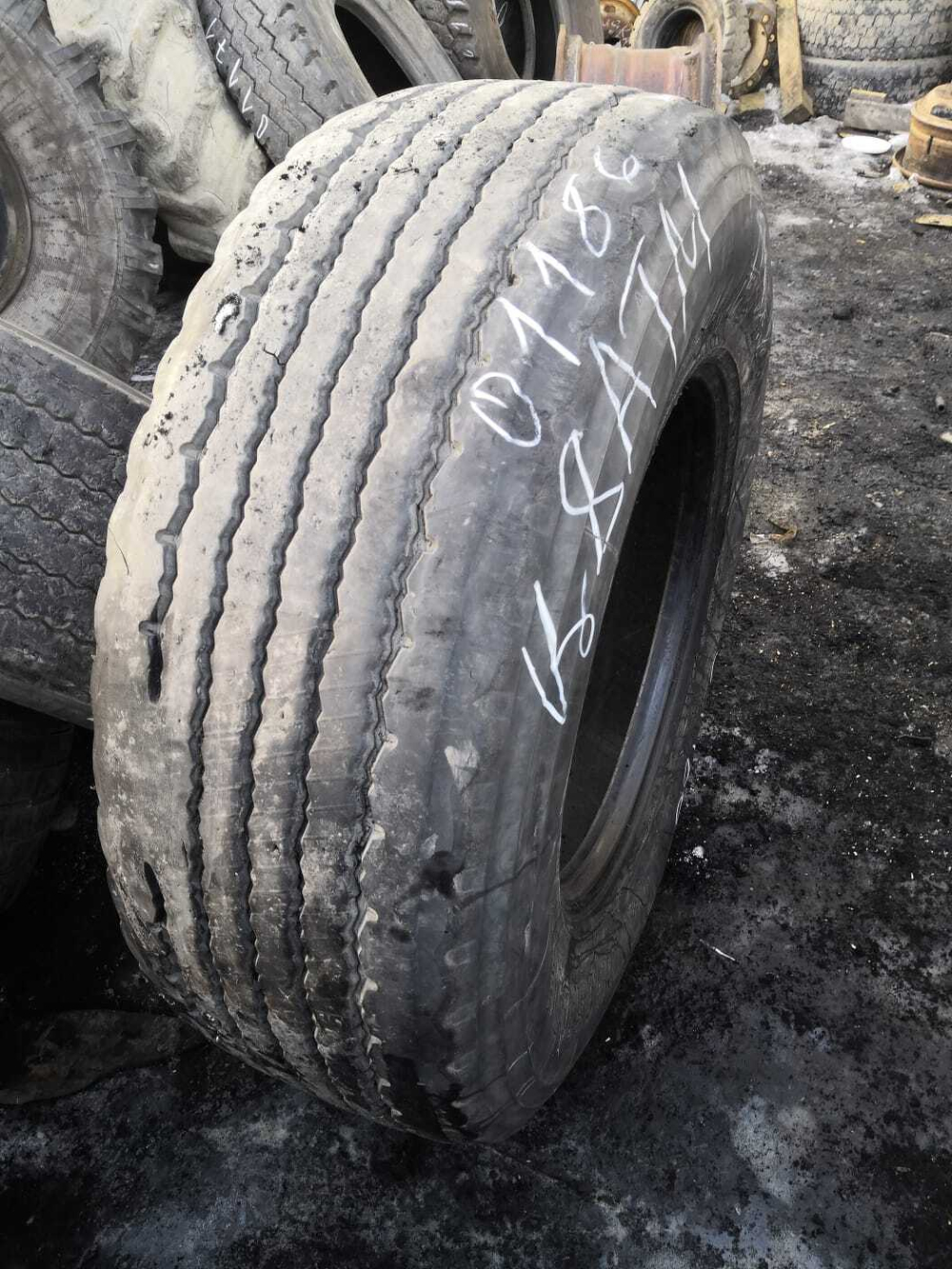 385/65R22.5 Bridgestone R164 шина б/у