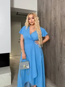 Платье на запах УК-1964-17 Фабрика Моды