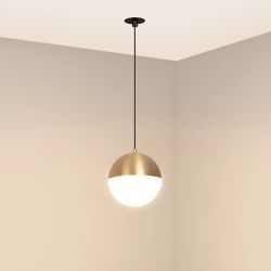 Светильник SP-EMISFERO-HANG-BUILT-R150-11W Warm3000 (GD, 170 deg, 230V) (Arlight, IP20 Металл, 3 года) 056592